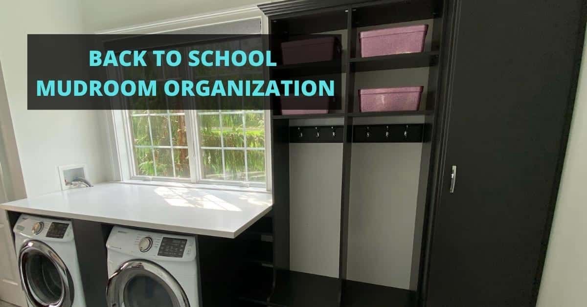 Back to School Mudroom Organization Ideas