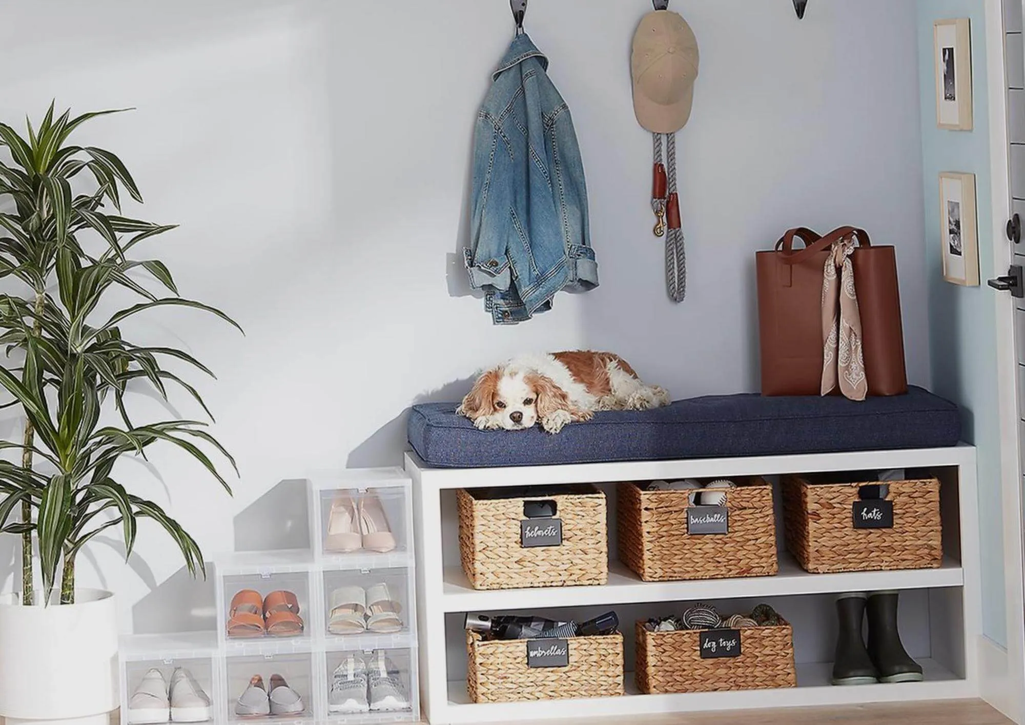 labeling ideas for mudroom organization
