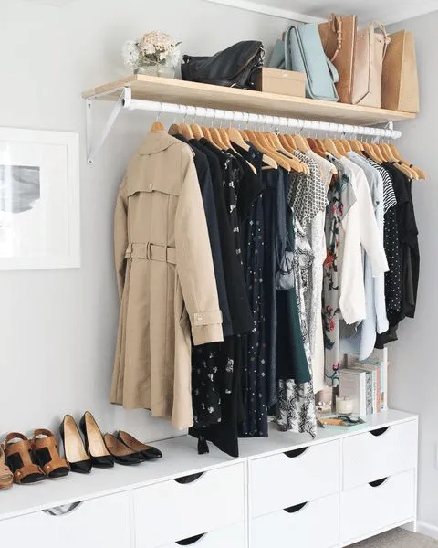 Extra hanging storage